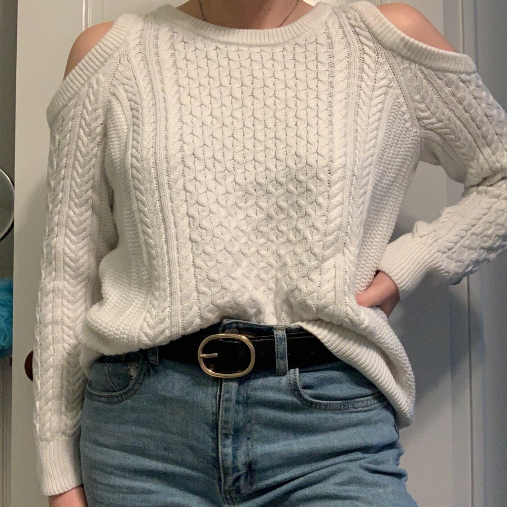 Michael Kors shoulder cutout Sweater